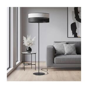 EMIBIG Stojací lampa KARBON 1xE27/15W/230V černá/šedá 1652/LP1 obraz