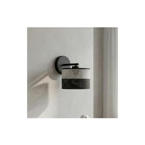 EMIBIG Nástěnná lampa KARBON 1xE27/15W/230V černá/šedá 1652/K1 obraz