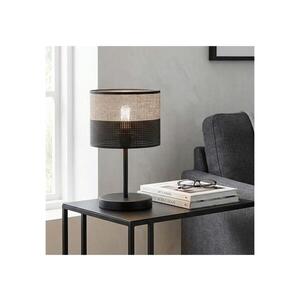 EMIBIG Stolní lampa KARBON 1xE27/15W/230V černá/šedá 1652/LN1 obraz