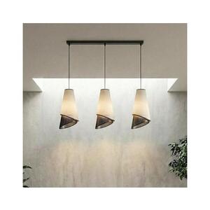 EMIBIG Lustr na lanku MODA 3xE27/15W/230V šedá/černá 1619/3 obraz