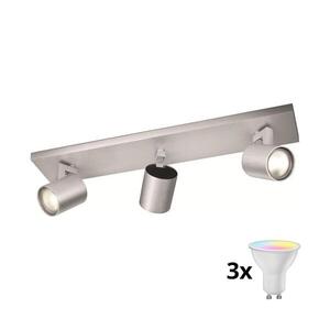 Philips 53093/48/12 - LED RGBW Stm. bodové svít. RUNNER 3xGU10/4, 8W/230V chrom+DO P2955+3xAI2382 obraz