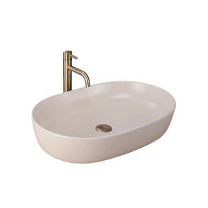 REA-U9655 - Umyvadlo na desku CLEO 41x60, 5 cm keramika/béžová REA-U9655 obraz