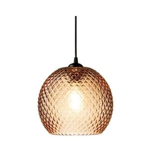 Halo Design 718368 - Lustr na lanku NOBB 1xE27/40W/230V pr. 22 cm kouřová hnědá 718368 obraz