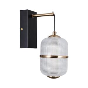 WL-34375-1-BK - LED Nástěnná lampa ALANI LED/6W/230V 3000K černá/zlatá WL-34375-1-BK obraz