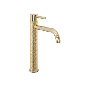 REA-B8821 - Umyvadlová baterie LUNGO ART 28 cm zlatá REA-B8821 obraz