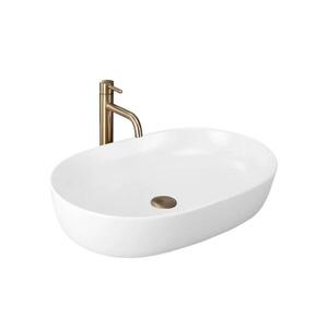 REA-U9653 - Umyvadlo na desku CLEO 41x60, 5 cm keramika/matná bílá REA-U9653 obraz