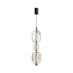 LED Lustr na lanku PLAYA LED/12W/230V černá 33-50519 obraz