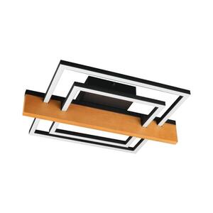 LED Stropní svítidlo LARYSA LED/23W/230V 35x45 borovice 334312 obraz