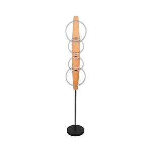 LED Stojací lampa MELISA LED/25W/230V borovice 334299 obraz