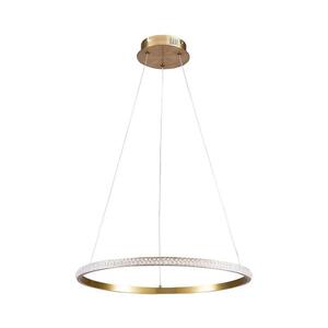 LED Lustr na lanku DIANA LED/25W/230V 4000K pr. 50 cm zlatá 338204 obraz