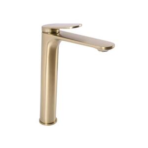 REA-B4895 - Umyvadlová baterie MARCO 27, 5 cm broušená zlatá REA-B4895 obraz