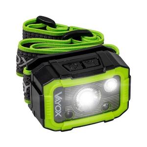 Vayox LED Stmívatelná nabíjecí čelovka LED/10W/5V IP66 750 lm 1500 mAh VA0187 obraz