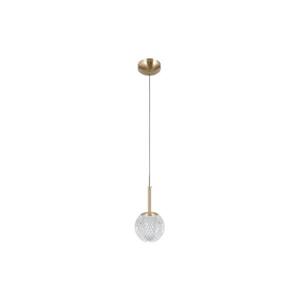 PND-40827-1-HBR-CL - Lustr na lanku PADRI 1xG9/5W/230V zlatá PND-40827-1-HBR-CL obraz