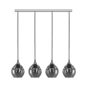 Eglo 39681 - Lustr na lanku BREGALLA 4xE27/40W/230V 39681 obraz