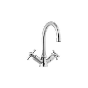 Aqualine - Umyvadlová baterie XENIA RETRO 22, 2 cm lesklý chrom 1109-02 obraz