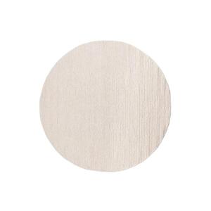 Multidecor Přírodní kulatý koberec FIR WOOL 160 cm 2600 g/m2 krémová 508770 obraz