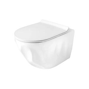 REA-C1652 - Závěsné WC s prkénkem GUSTAVO RIMLESS keramika/bílá REA-C1652 obraz