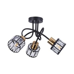 Přisazený lustr ZAHARA 3xE27/10W/230V černá 336781 obraz