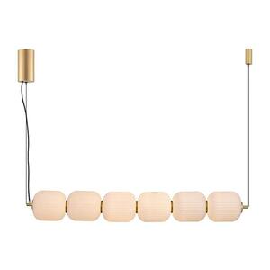 Zuma Line 003064-034748 - LED Lustr na lanku AKARI LED/50W/230V zlatá DU31292/50W obraz
