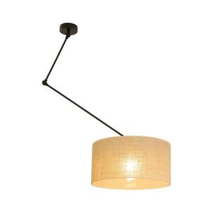 LED Nastavitelný lustr na tyči GORTA 1xE27/60W/230V juta H0292 obraz