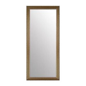 Nástěnné zrcadlo ZINA 118x38 cm mosaz 130735 obraz