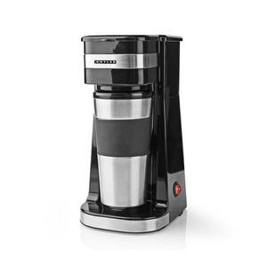 Butler - Kávovar na jeden hrnek 0, 4 l s cestovním hrnkem 750W/230V nerez/černá 16100131 obraz