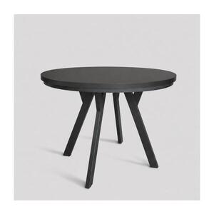 Femix Rozkládací jídelní stůl CENTRO 100/140x77 cm černá 8590828054467 obraz