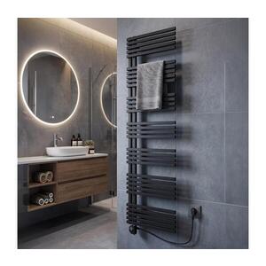 Vertaduro - Koupelnový radiátor s termostatem MICHELLE 900W 177x50 cm antracit DCOC17700500MK61-8402 obraz