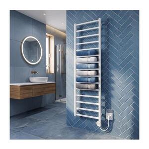 Vertaduro - Koupelnový radiátor s termostatem ZOE 400W 186x50 cm bílá DFRE18600500MK01-8403 obraz
