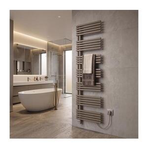 Vertaduro - Koupelnový radiátor s termostatem MICHELLE 900W 177x50 cm taupe DCOC17700500MKK8-8402 obraz