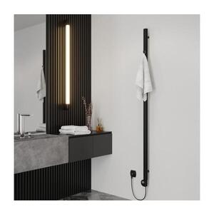 Vertaduro - Koupelnový radiátor s termostatem ERDA 400W 180x5 cm černá DAKO18000050MKF3-8401 obraz