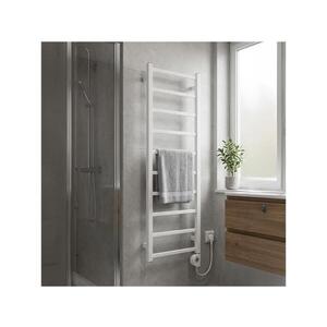 Vertaduro - Koupelnový radiátor s termostatem ZOE 400W 114x40 cm bílá DFRE11400400MK01-8403 obraz