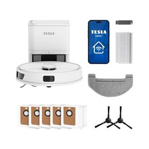 TESLA Electronics RoboStar - Chytrý robotický vysavač 3v1 3200 mAh Wi-Fi bílá ROBIQ660PWHT obraz
