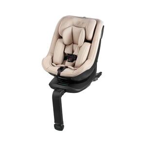 KINDERKRAFT - Autosedačka s otočnou základnou I-GUARD i-Size 40-105 cm béžová KCIGUA00BEG000N obraz
