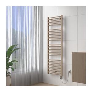 Vertaduro - Koupelnový radiátor s termostatem DENISE 600W 154x50 cm taupe DGRE15350500MKK8-8404 obraz