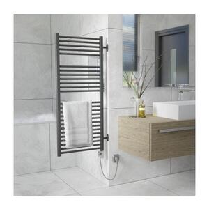 Vertaduro - Koupelnový radiátor s termostatem MEG 600W 118x50 cm antracit DGRP11750500MK61-8405 obraz