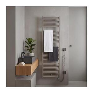 Vertaduro - Koupelnový radiátor s termostatem DENISE 800W 178x50 cm taupe DGRE17750500MKK8-8404 obraz
