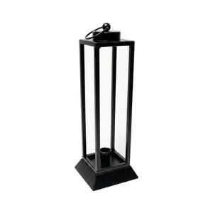 Estilo Home Dekorační lucerna HALL 34 cm černá 5905623254623 obraz