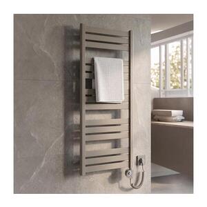 Vertaduro - Koupelnový radiátor s termostatem LUCY 600W 125x50 cm taupe DMAS12450500MKK8-8407 obraz