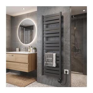 Vertaduro - Koupelnový radiátor s termostatem LUCY 600W 125x50 cm antracit DMAS12450500MK61-8407 obraz
