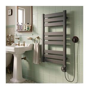 Vertaduro - Koupelnový radiátor s termostatem LUCY 400W 73x50 cm antracit DMAS07250500MK61-8407 obraz
