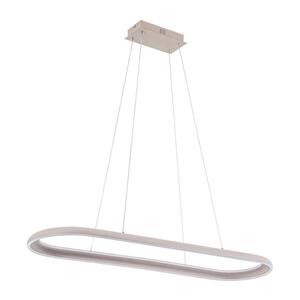 LED Lustr na lanku CASHMERE LED/80W/230V 30x100 cm béžová 338037 obraz