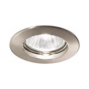 Ideal Lux - Podhledové svítidlo JAZZ 1xGU10/50W/230V pr. 7, 7 cm matný chrom 083087 obraz
