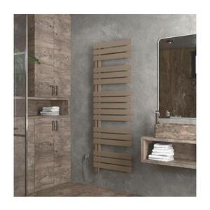 Vertaduro - Koupelnový radiátor s termostatem ZIVA 800W 177x50 cm taupe DTHE17700500MKK8-8409 obraz