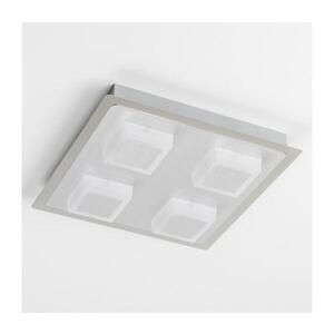 LED Stropní svítidlo 4xLED/5W/230V 3000K 28x28 cm matný chrom 9A21943 obraz