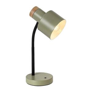 Rabalux 74099 - Stolní lampa PASTRO 1xE27/20W/230V khaki 74099 obraz
