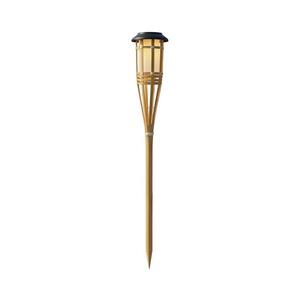 LED Solární lampa BAMBOO LED/1, 2V 150 mAh 1800K 56 cm IP44 béžová EKO2503 obraz