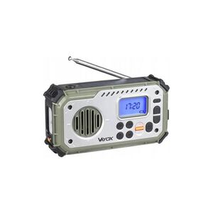 Vayox Kempingové rádio s ou a LED svítilnou s funkcí power 5V/3xAAA/2000 mAh IPX4 VA0440 obraz