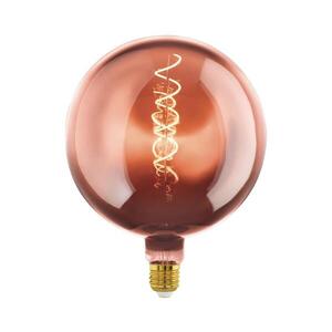 LED Stmívatelná žárovka VINTAGE G200 E27/4W/230V 1600K měděná - Eglo 110097 110097 obraz