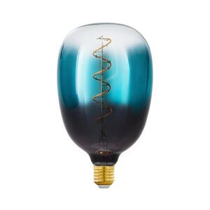 LED Stmívatelná žárovka VINTAGE T120 E27/4W/230V 2000K modrá - Eglo 110224 110224 obraz